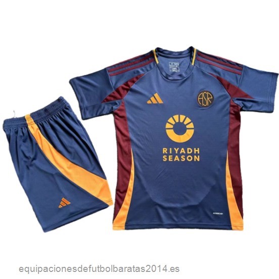 Nuevo 3ª Conjunto De Hombre As Roma 24/25 Azul Baratas